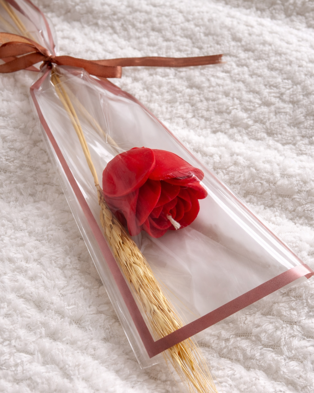 Vela Rosa Delicada - Belleza que enamora