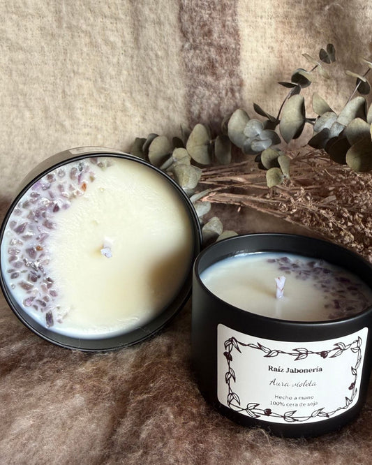 Vela Lavanda Relajante - Descanso Total