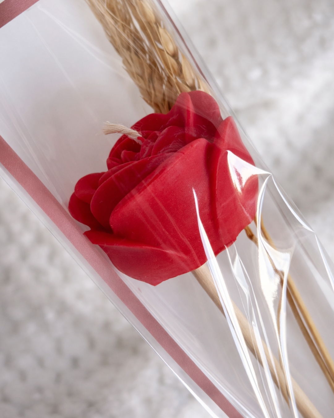 Vela Rosa Delicada - Belleza que enamora