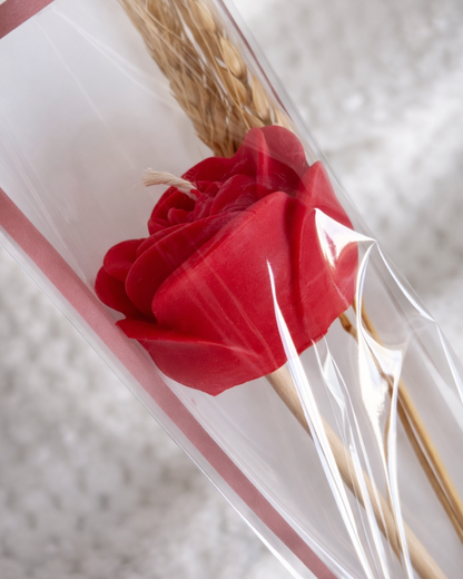 Vela Rosa Delicada - Belleza que enamora