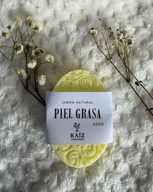 Jabón Control Grasa Natural - Para Piel Grasa