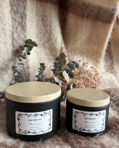 Vela Naranja Dulce - Energía y Frescura