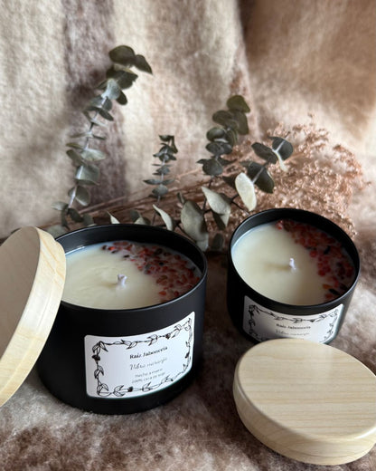 Vela Naranja Dulce - Energía y Frescura