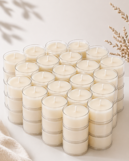 Velas de té sin aroma